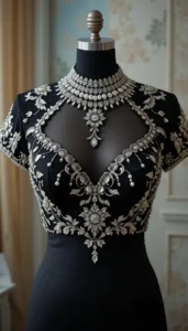 black blouse design 21