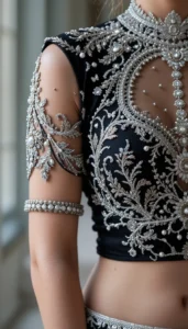 black blouse design 23