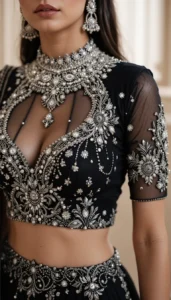 black blouse design 29