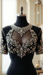 black blouse design 36