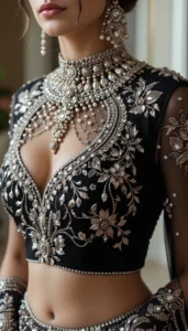 black blouse design 44