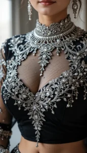 black blouse design 52