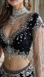 black blouse design 6