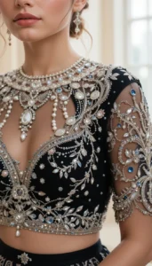 black blouse design 84