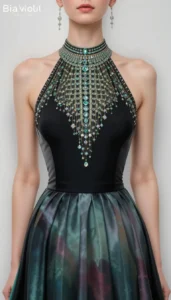 halter neck blouse images of ai 1