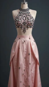 halter neck blouse images of ai 101