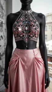halter neck blouse images of ai 102