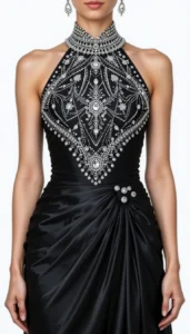 halter neck blouse images of ai 113