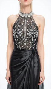 halter neck blouse images of ai 114