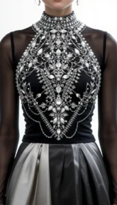 halter neck blouse images of ai 133