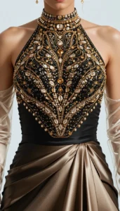 halter neck blouse images of ai 136