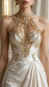 halter neck blouse images of ai 141