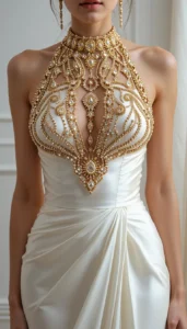 halter neck blouse images of ai 144