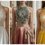 halter neck blouse images of ai