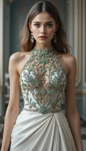 halter neck blouse images of ai 16