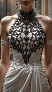 halter neck blouse images of ai 163