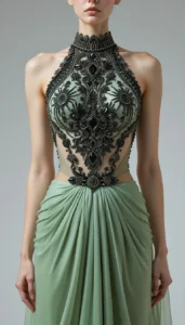 halter neck blouse images of ai 184