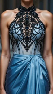 halter neck blouse images of ai 188