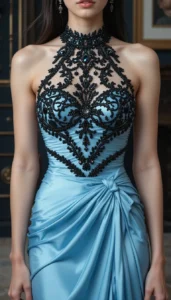 halter neck blouse images of ai 189