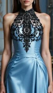 halter neck blouse images of ai 190