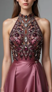 halter neck blouse images of ai 215