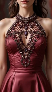 halter neck blouse images of ai 228