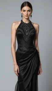 halter neck blouse images of ai 238