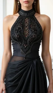 halter neck blouse images of ai 245