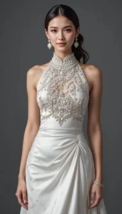 halter neck blouse images of ai 252