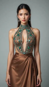 halter neck blouse images of ai 26