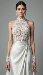 halter neck blouse images of ai 261