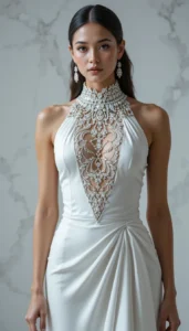 halter neck blouse images of ai 265