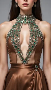 halter neck blouse images of ai 27