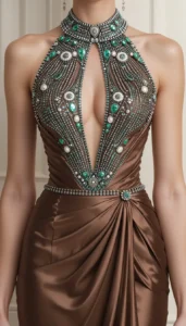 halter neck blouse images of ai 28