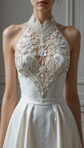halter neck blouse images of ai 287