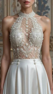 halter neck blouse images of ai 292