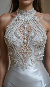 halter neck blouse images of ai 297