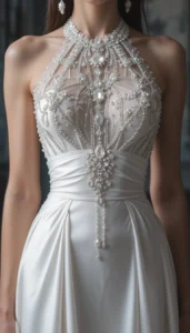 halter neck blouse images of ai 298