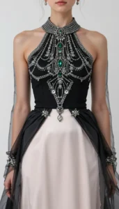 halter neck blouse images of ai 3