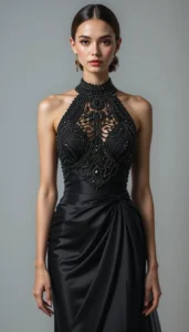 halter neck blouse images of ai 309