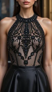 halter neck blouse images of ai 310