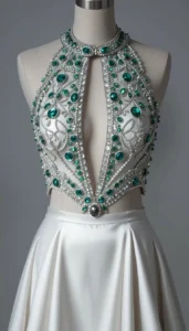 halter neck blouse images of ai 37