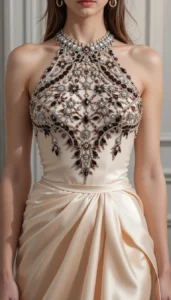 halter neck blouse images of ai 69