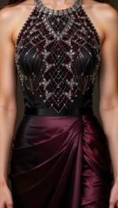 halter neck blouse images of ai 76