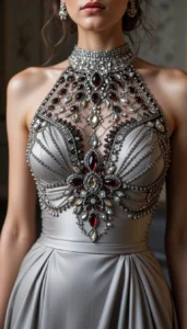 halter neck blouse images of ai 85