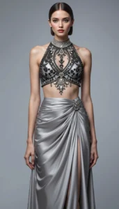 halter neck blouse images of ai 94