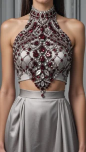 lhalter neck blouse images of ai 87