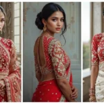 Red Blouse Design | Top 80+ Latest Designs of Blouse 2025 for Bridal, Party & Daily Wear 117 red blouse design