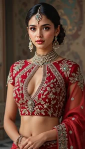 red blouse design 23