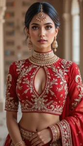 red blouse design 25